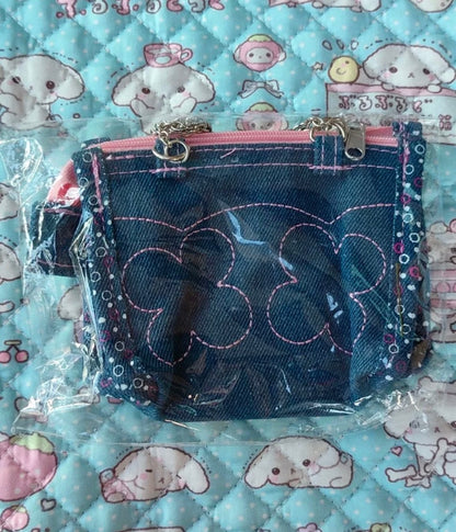 Rabbit-chan Fuwafuwa Denim Heisei Retro Mini Tote