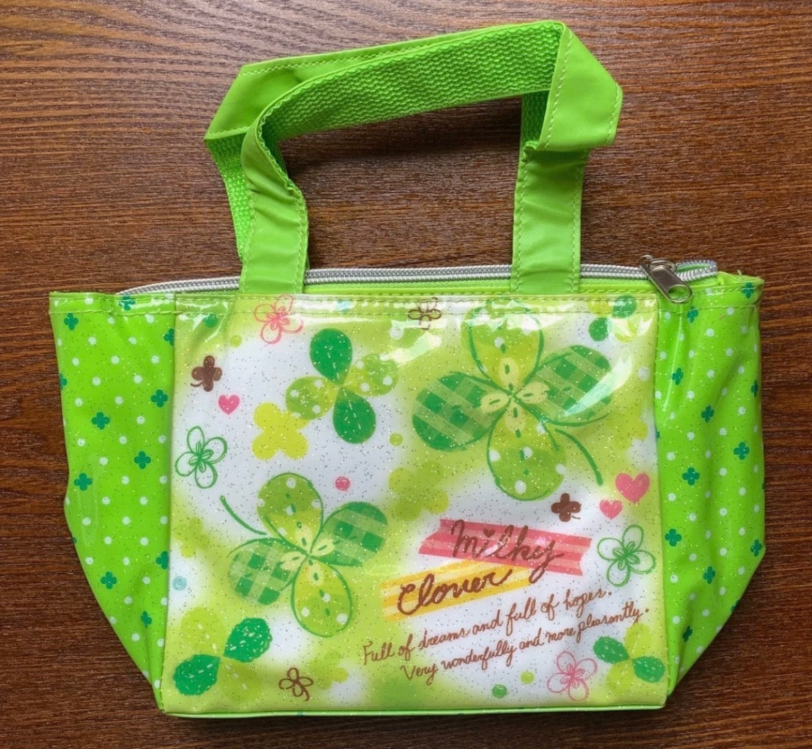 Milky Clover Mini Heisei Retro Tote Bag