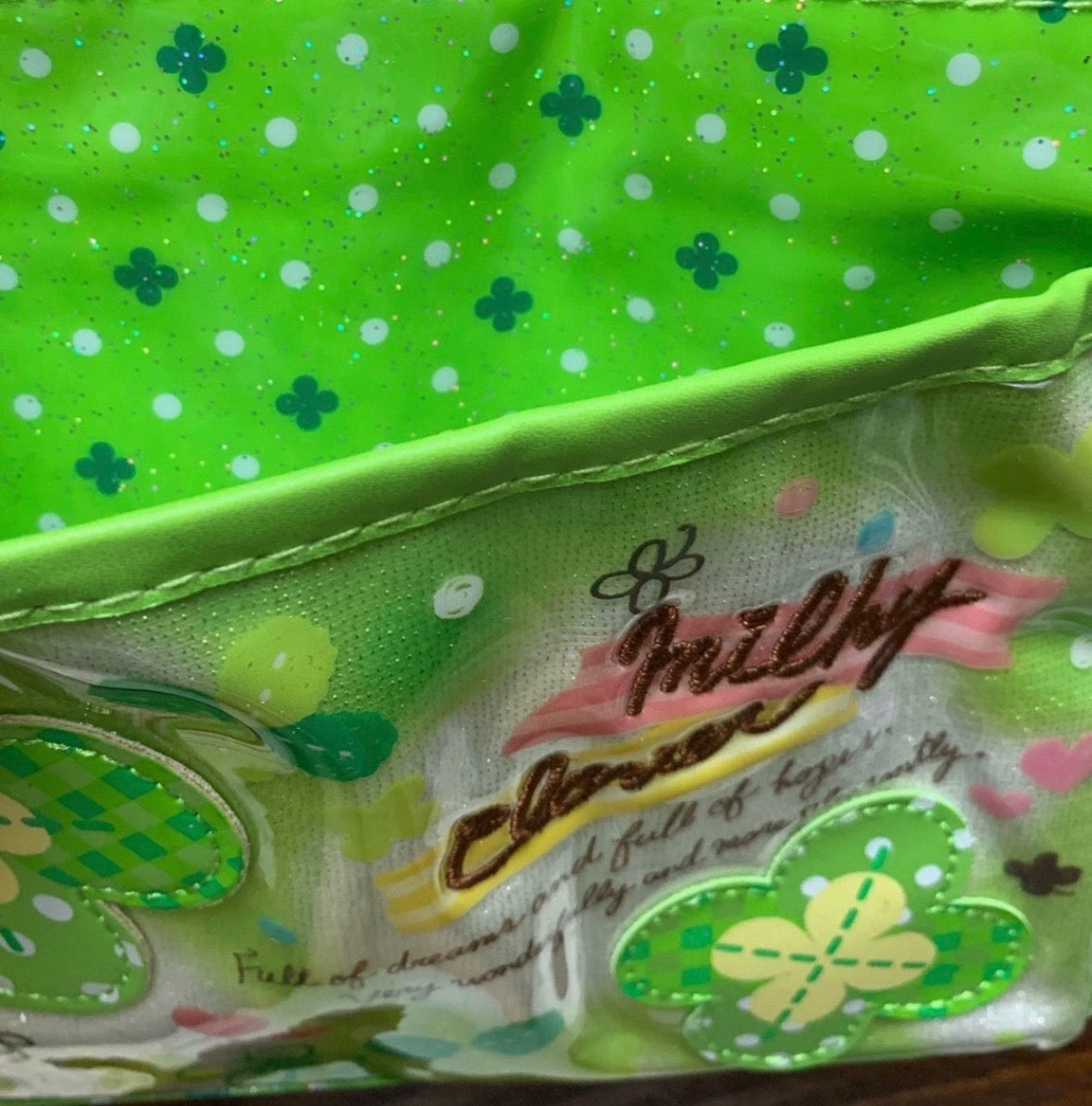 Milky Clover Mini Heisei Retro Tote Bag