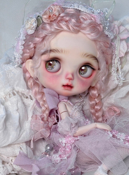 Rosalind "Porcelain Dream" One-of-a-Kind Custom Blythe