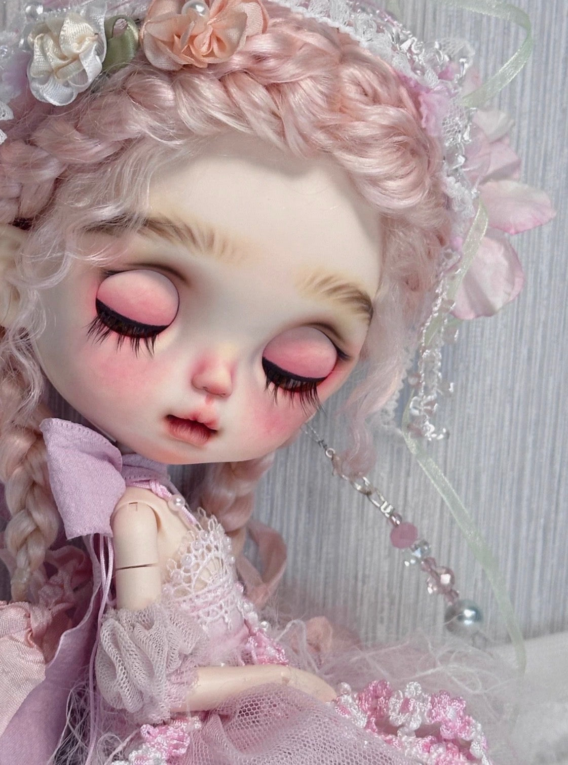 Rosalind "Porcelain Dream" One-of-a-Kind Custom Blythe