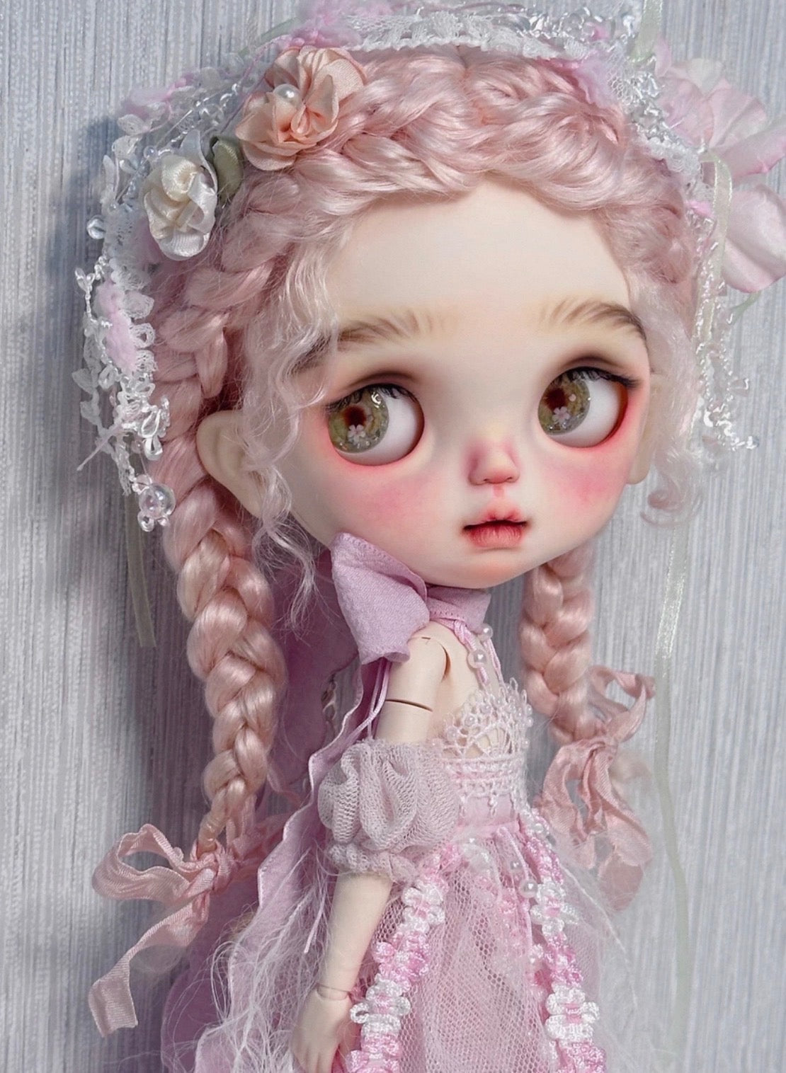 Rosalind "Porcelain Dream" One-of-a-Kind Custom Blythe
