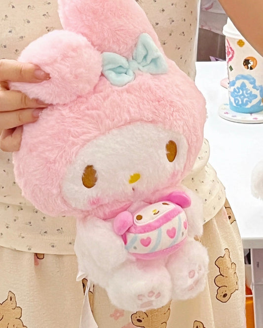My Melody Official Sanrio with Onigiri Buddy Plush
