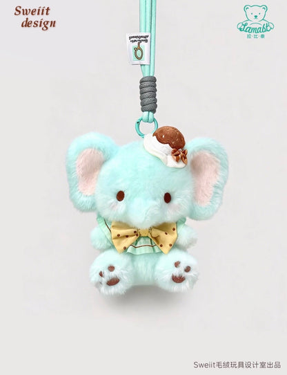 Mint Chocolate Baby Elephant Plush
