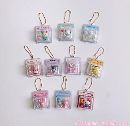 Sanrio Capsule Mini Friend Keychain