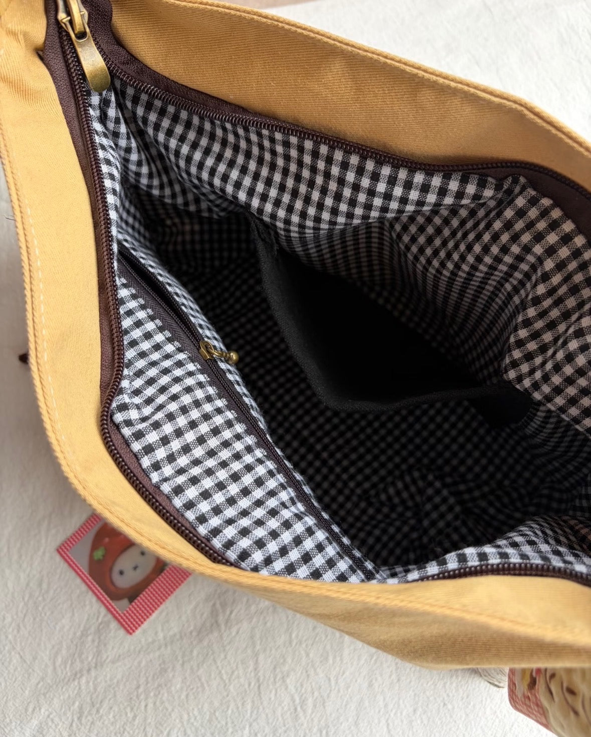 Patchy Pudding Cake Handmade Handbag