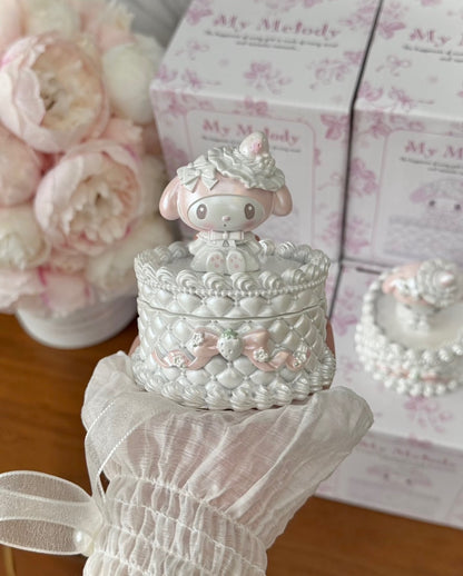 My Melody Wedding Cake Handmade Jewelry Box