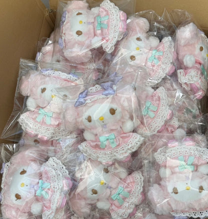 マイメロディ ライラックリボンレースドレス ぬいぐるみ