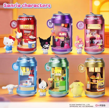 サンリオキャラクターズ ソーダ缶ブラインドボックス