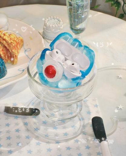 Jelly Pudding Cake Airpods Case