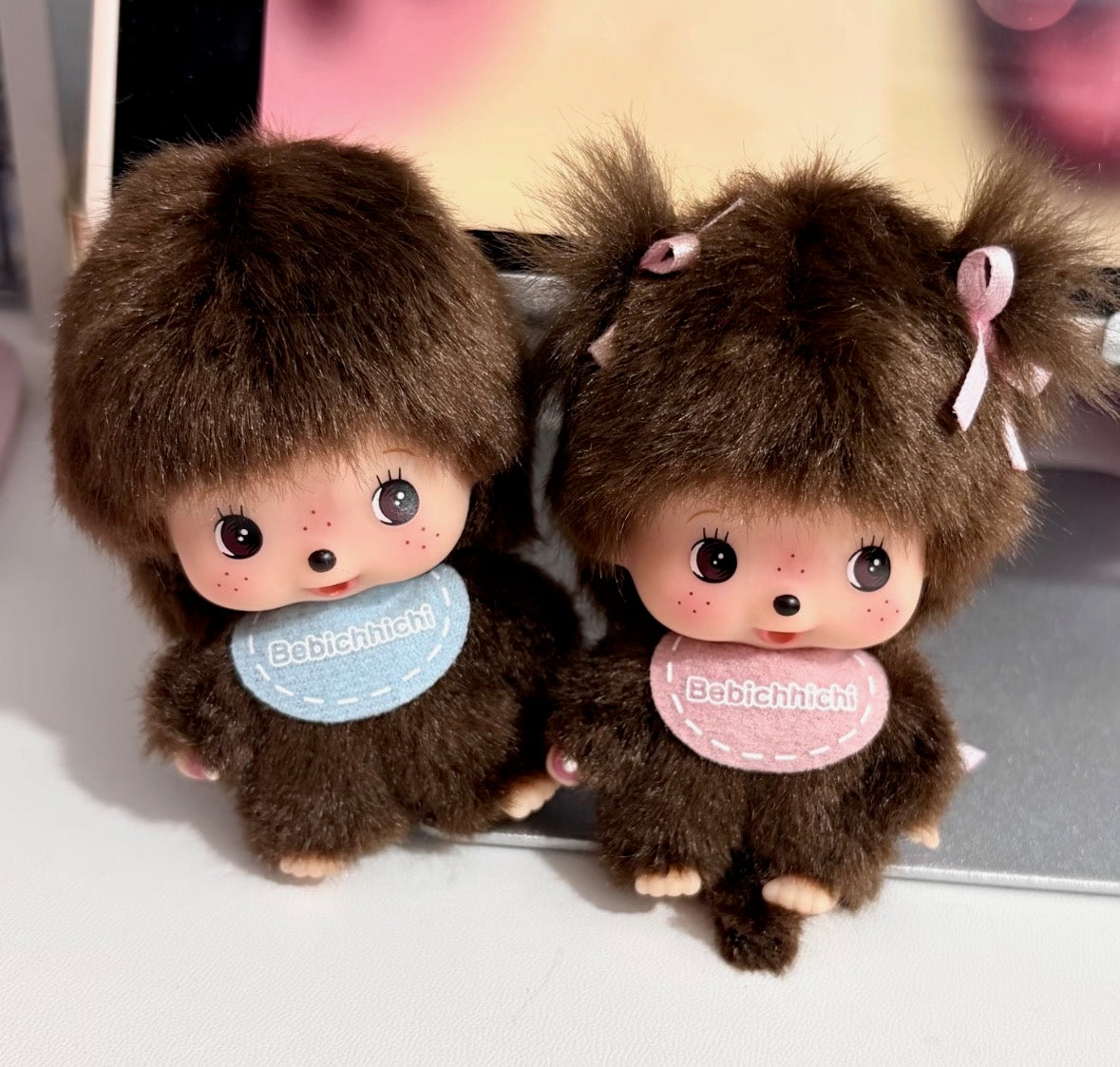 Sekiguchi Bebichhichi Plush (Big Face SS Size) Keychain