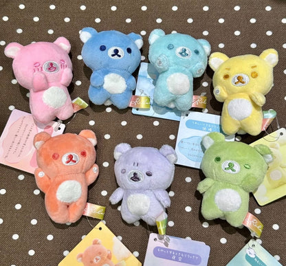 Japan's official San-X Rilakkuma "Rainy Day, Clear Sky" Seven-Color Weather Plush