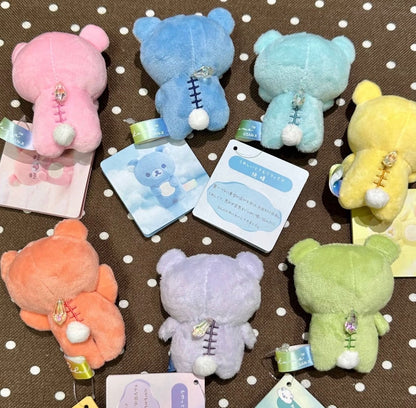 Japan's official San-X Rilakkuma "Rainy Day, Clear Sky" Seven-Color Weather Plush