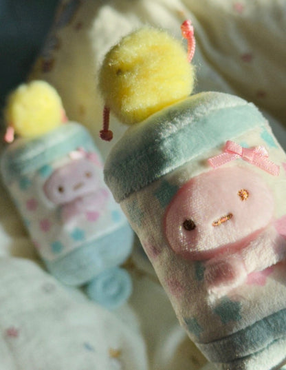 San-X Sumikko Gurashi Ebifurai no Shippo Baby Rattle Charm Plush