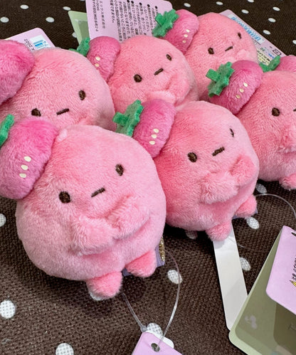 San-X Sumikko Gurashi Tapioca Strawberry Tenori Plush