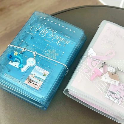 Mid Summer A7 Trifold Dolphin Binder (BLUE) Waka Waka