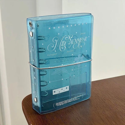 Mid Summer A7 Trifold Dolphin Binder (BLUE) Waka Waka
