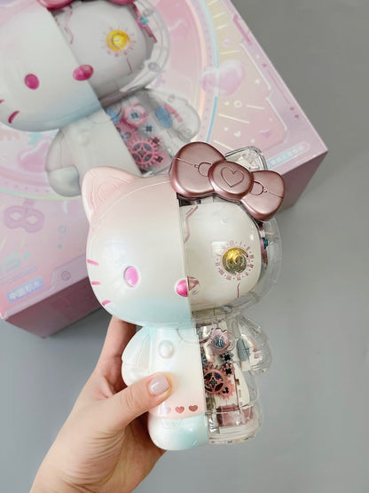 Bloques de construcción semimecánicos TOPTOY LIMITADOS (Sanrio) Hello Kitty Pink Ver. JUGUETE SUPERIOR