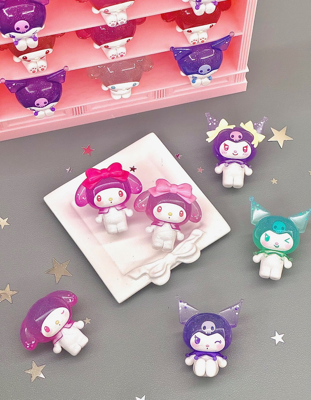 Caja ciega serie My Melody & Kuromi Bubble Soda TOPTOY