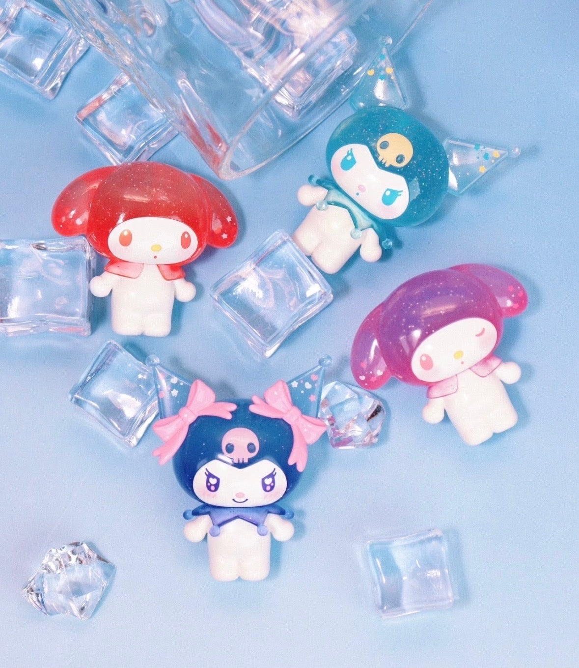Caja ciega serie My Melody & Kuromi Bubble Soda TOPTOY