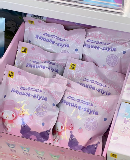 Caja ciega serie My Melody & Kuromi Bubble Soda TOPTOY
