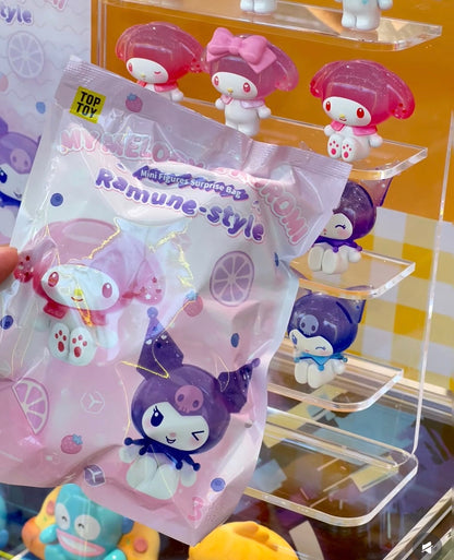 Caja ciega serie My Melody & Kuromi Bubble Soda TOPTOY