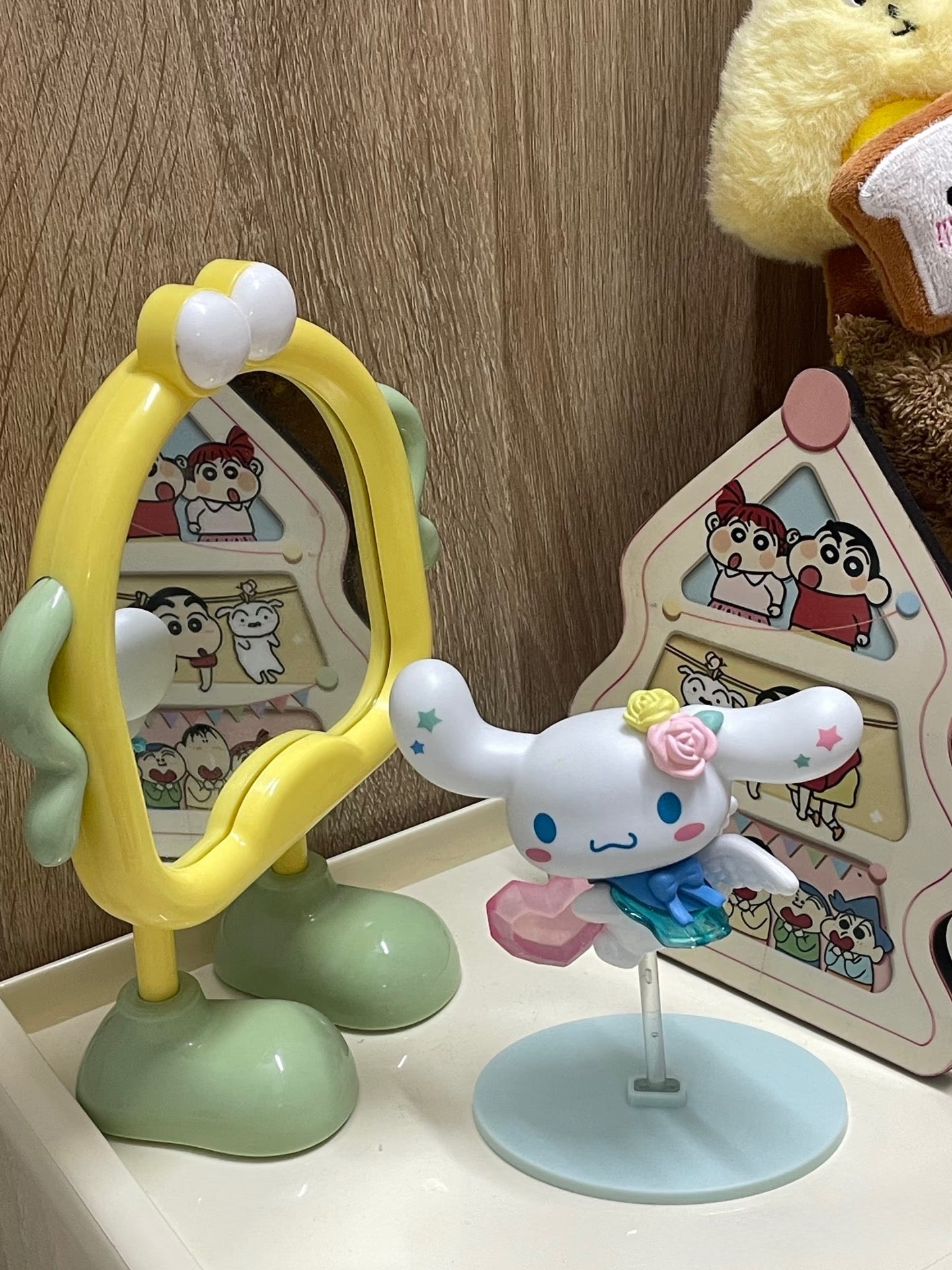 Figura de exhibición OFICIAL del ángel de Cupido Sanrio 2025 Sanrio
