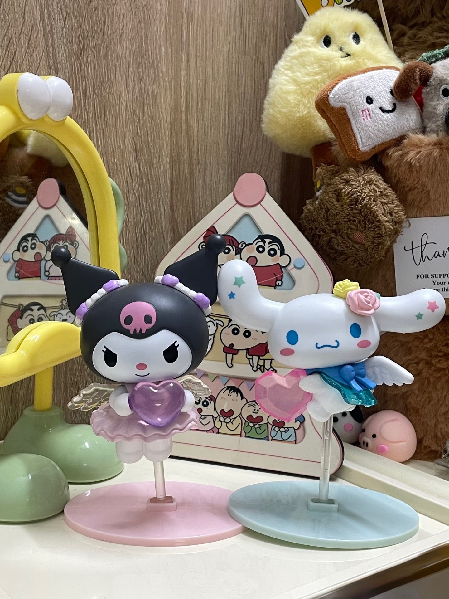 Figura de exhibición OFICIAL del ángel de Cupido Sanrio 2025 Sanrio