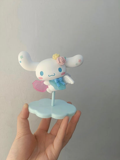 Figura de exhibición OFICIAL del ángel de Cupido Sanrio 2025 Sanrio