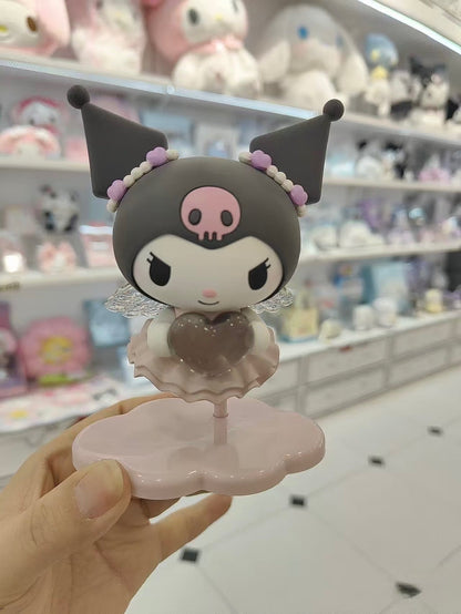 Figura de exhibición OFICIAL del ángel de Cupido Sanrio 2025 Sanrio