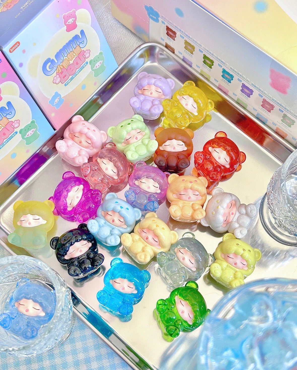 صندوق YUMO Dream Cloud Candy Bear Candy Series Blind Box YUMO