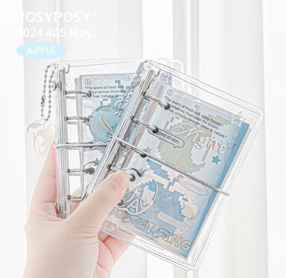RosyPosy M5 Pocket Loose Leaf Binder RosyPosy