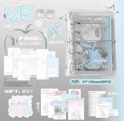 RosyPosy M5 Pocket Loose Leaf Binder RosyPosy