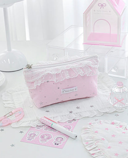 RosyPosy Lace Pencil Case