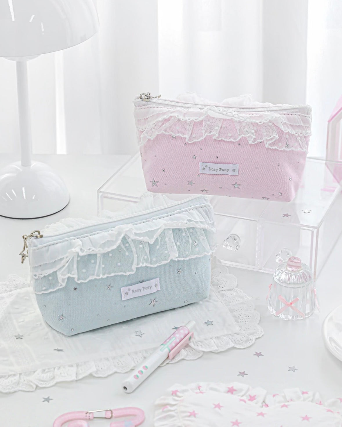 RosyPosy Lace Pencil Case