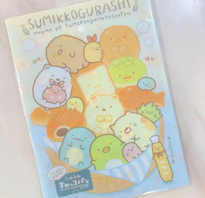 مجلد زر A4 حصري من San-X Sumikkogurashi بإصدار محدود من تايوان