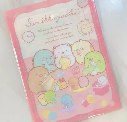 مجلد زر A4 حصري من San-X Sumikkogurashi بإصدار محدود من تايوان
