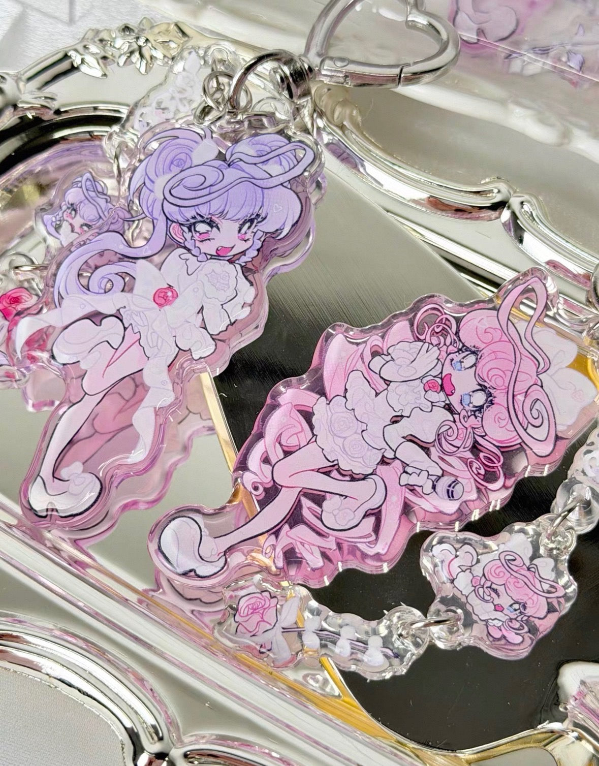 Sweetheart Heisei Love Handmade Keychain