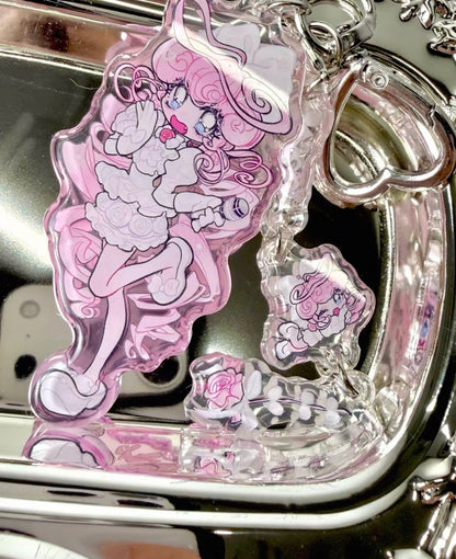 Sweetheart Heisei Love Handmade Keychain