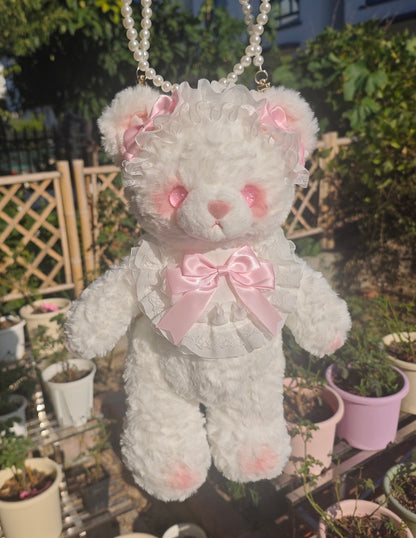 Bolso cruzado de felpa Bear Planet Lolita