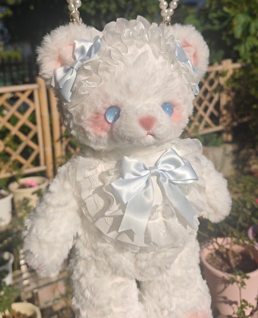 Bear Planet Lolita Crossbody Plush Bag