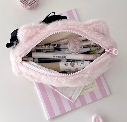 Handmade Animals Plush Pencil Case