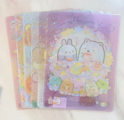 Taiwan Exclusive San-X Sumikko Gurashi Glittery B5 Folder