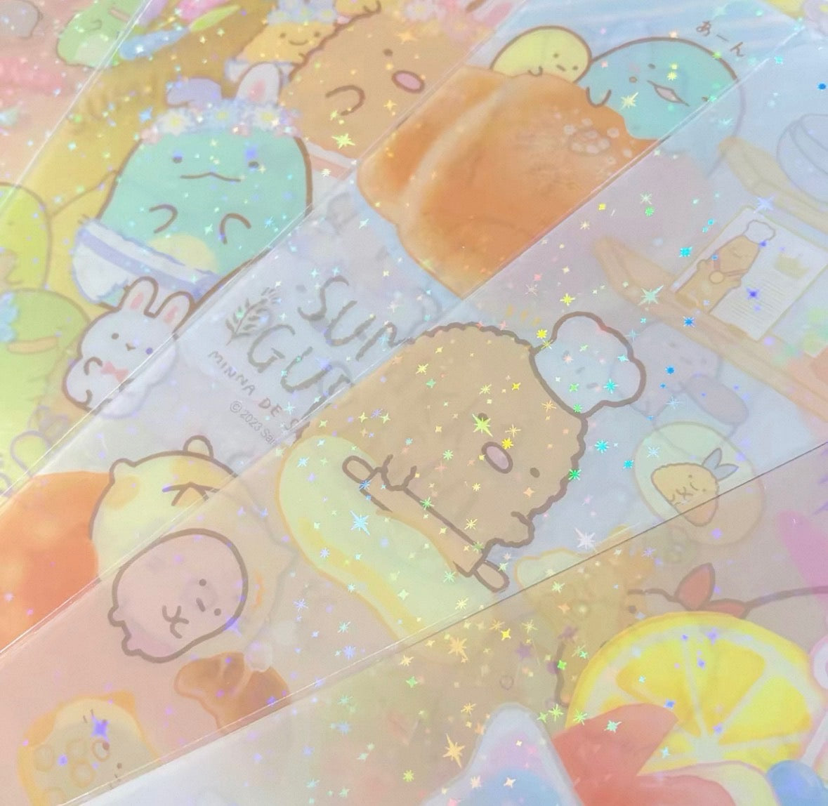 Taiwan Exclusive San-X Sumikko Gurashi Glittery B5 Folder