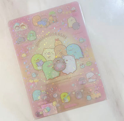 Taiwan Exclusive San-X Sumikko Gurashi Glittery B5 Folder