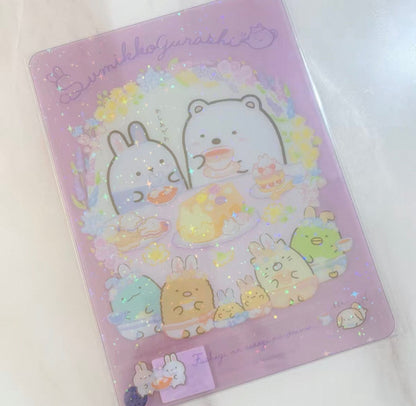 Taiwan Exclusive San-X Sumikko Gurashi Glittery B5 Folder