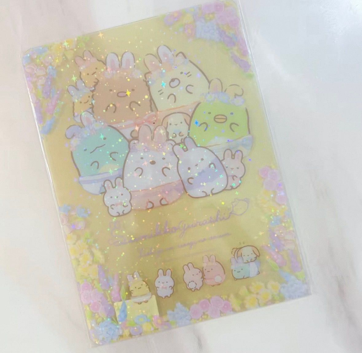 Taiwan Exclusive San-X Sumikko Gurashi Glittery B5 Folder