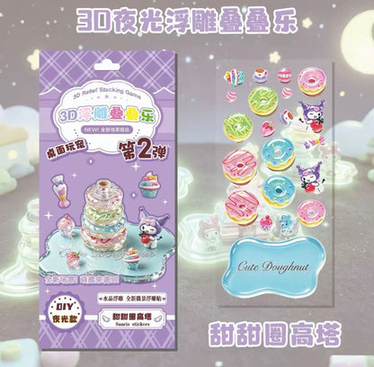 Stackable 3D Stickers Collections