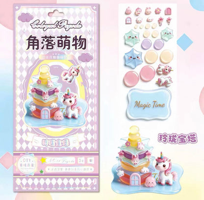 Stackable 3D Stickers Collections