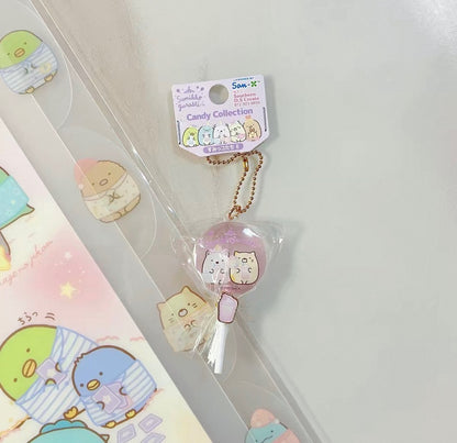 Japan San-X Sumikko Gurashi Lollipop Keychain